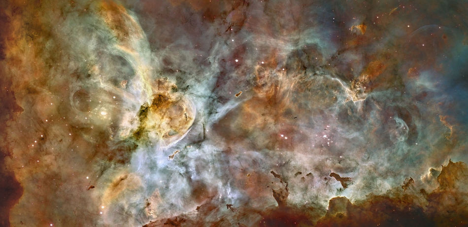 The Great Carina Nebula in False Colours