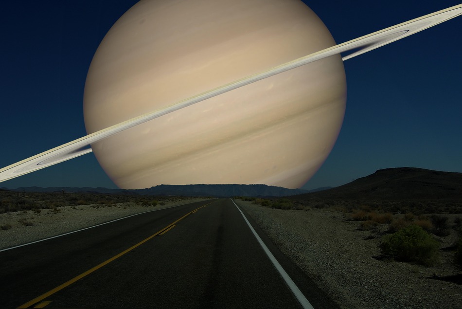 Saturn instead of our moon