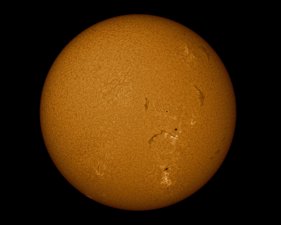 Sun in Hydrogen Alpha