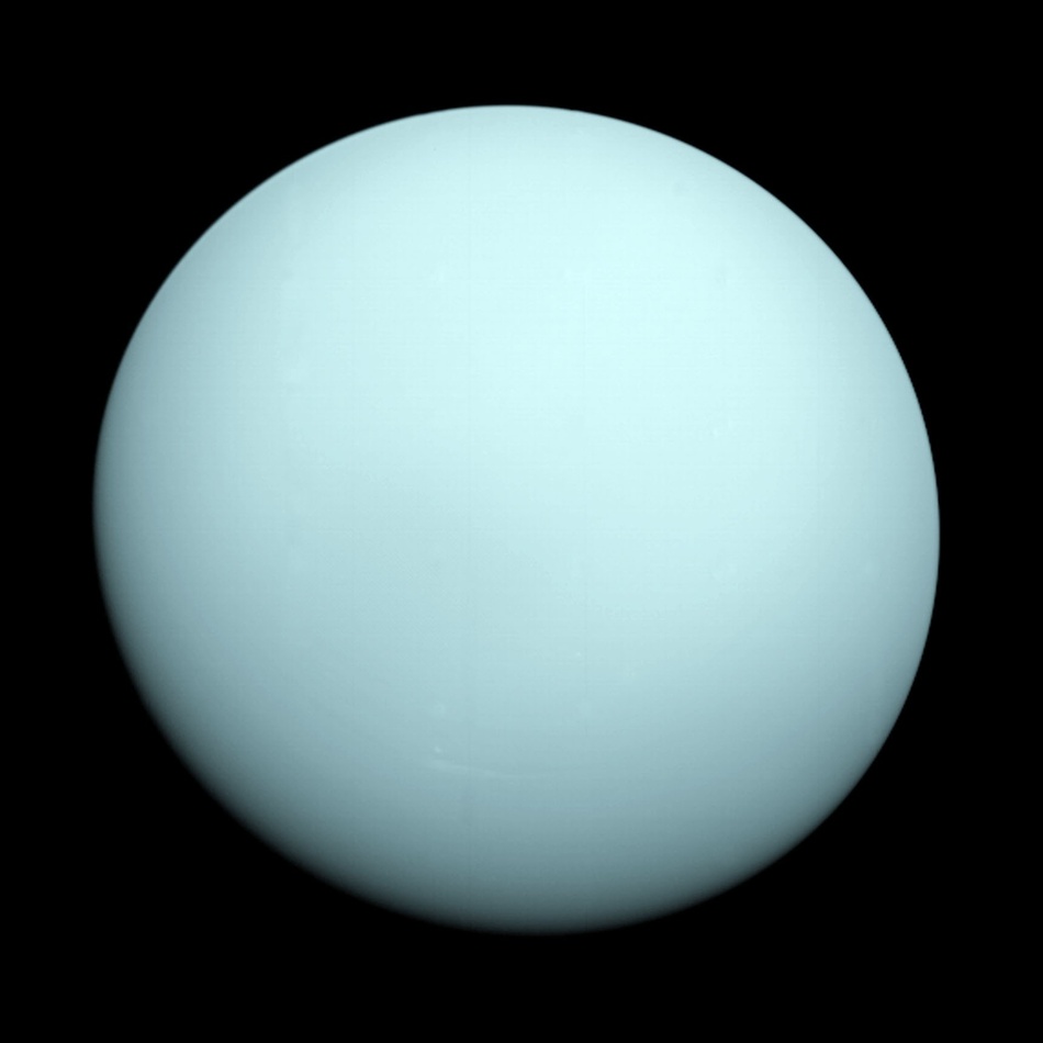 Uranus by Voyager 2