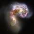 Antennae Galaxies colliding