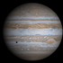 Jupiter in seinen tatsächlichen Farben