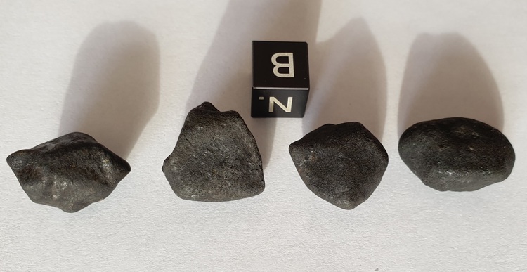 4 Chelyabinsk Meteorites - 19.61 g in Total